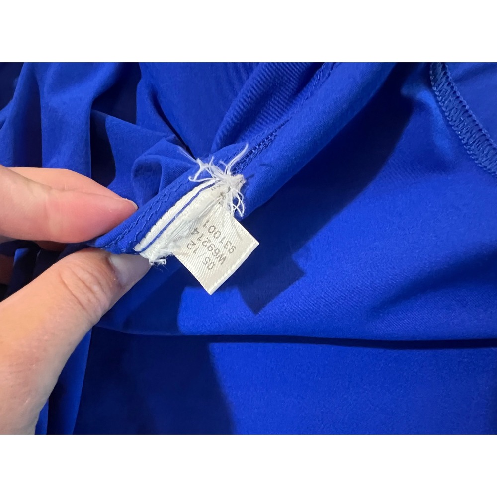 Adidas by Stella McCartney Royal Blue Mesh Racerback Tennis Court Dress Luxury - Picture 4 of 12